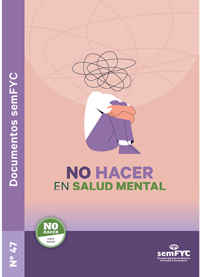 Doc 47. No hacer en salud mental